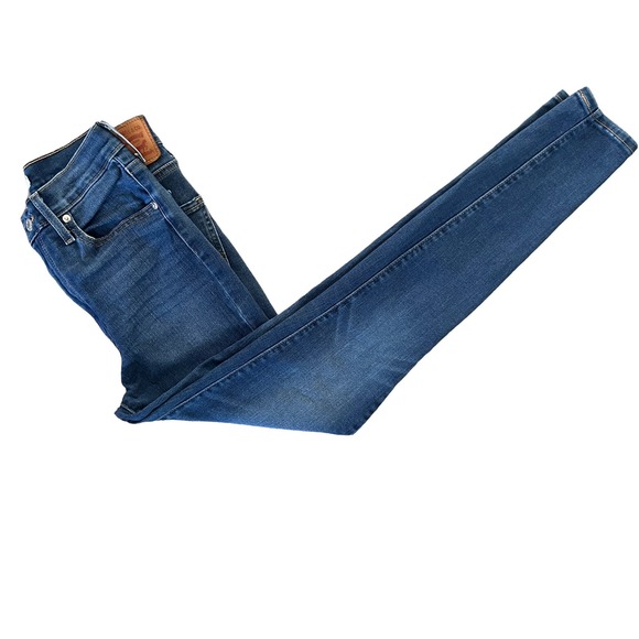 Levi's Mile High Super Skinny Medium Wash Jeans Size 29 - Picture 7 of 13